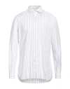 Isaia Man Shirt White Size 17 ½ Cotton In White
