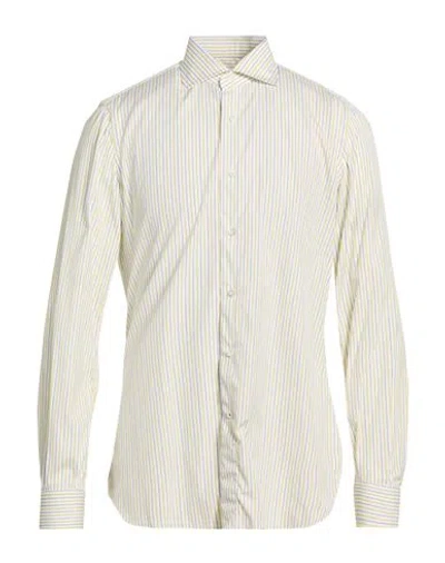 Isaia Man Shirt White Size 17 ½ Cotton
