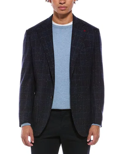Isaia Marechiaro Cashmere & Silk-blend Sport Jacket In Blue