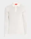 Isaia The Evening Polo Shirt In Open White