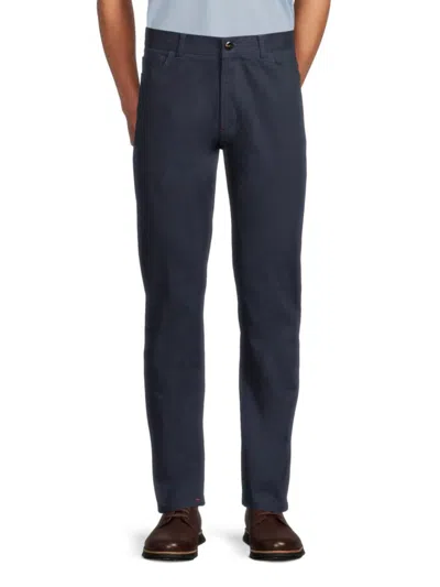 Isaia Pants In Medium Blue