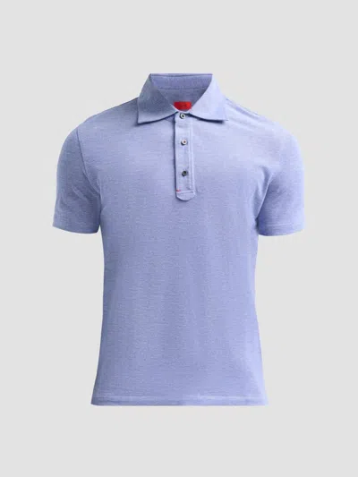 Isaia Men's Jersey Cotton Piqué Polo Shirt In Multi