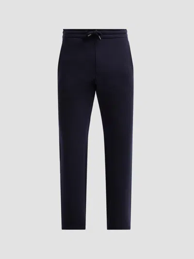 Isaia Men's Jersey Track Pants In Blue