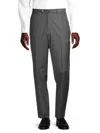 Isaia Men's Sanita Wool Dress Pants In Gray