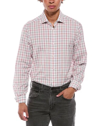 Isaia Milano Mix Dress Shirt In White