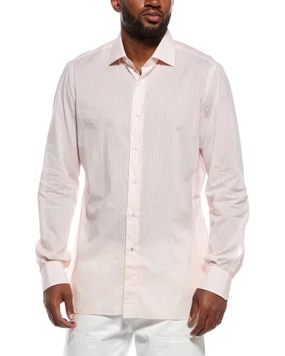 Isaia Milano Shirt In Animal Print