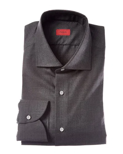 Isaia Mix Cashmere Dress Shirt In Multi