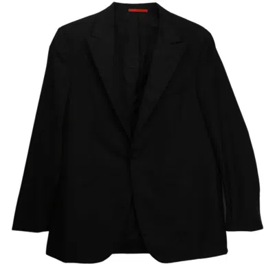 Isaia Napoli Men's Black Sanita Suit Jacket And Pant