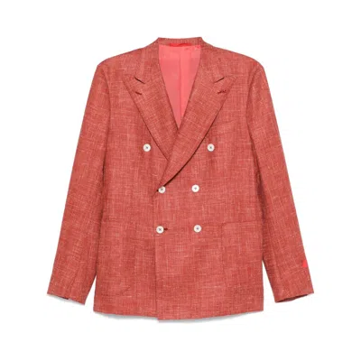 ISAIA ORANGE JACKETS