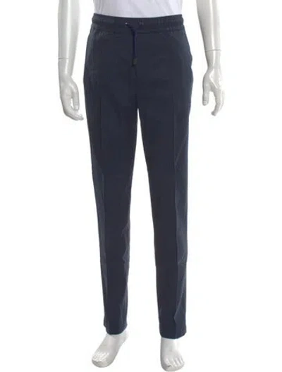 Pre-owned Isaia Pants In Blue