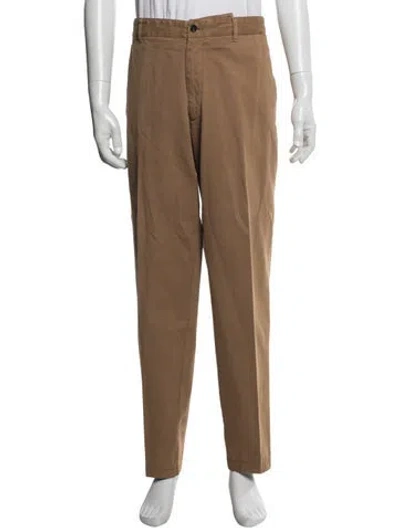 Pre-owned Isaia Pants In Brown