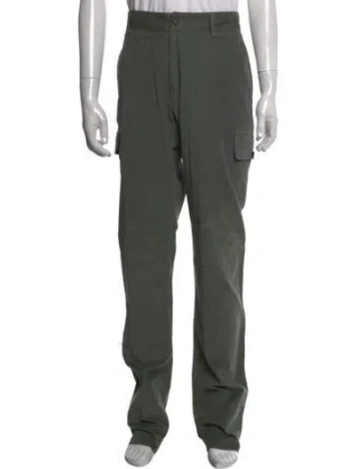 Pre-owned Isaia Pants W/ Tags In Green