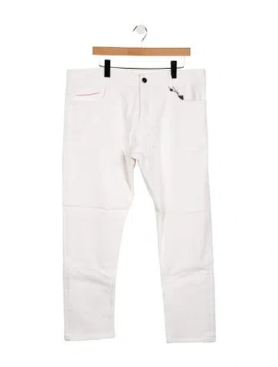 Pre-owned Isaia Pants W/ Tags In White