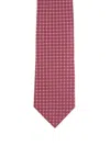 Isaia Polka-dot Tie In Pink