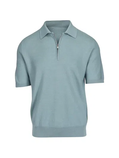 Isaia Short-sleeve Polo Shirt In Multi