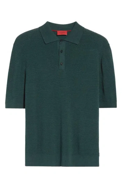 Isaia Silk & Linen Polo Sweater In Gs168 520