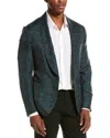 Isaia Men's Plaid Cashmere & Silk Sportcoat