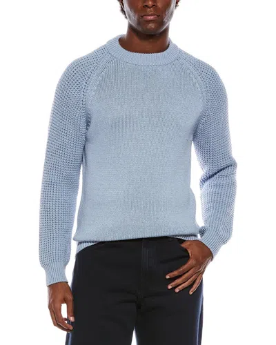 Isaia Silk-blend Crewneck Sweater In Multi