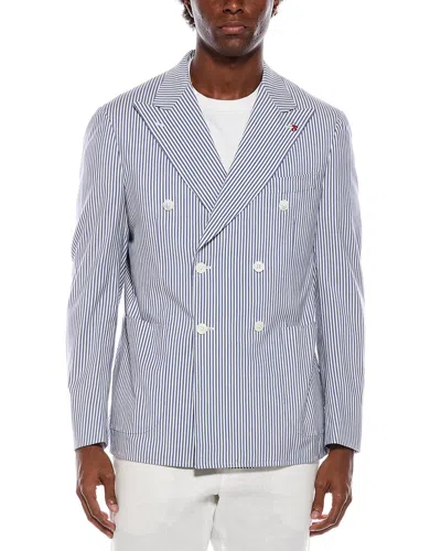 ISAIA ISAIA SILK-BLEND JACKET