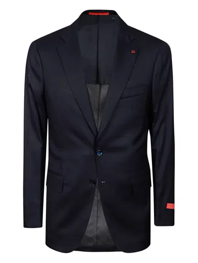ISAIA SINGLE-BREASTED WOOL SUIT