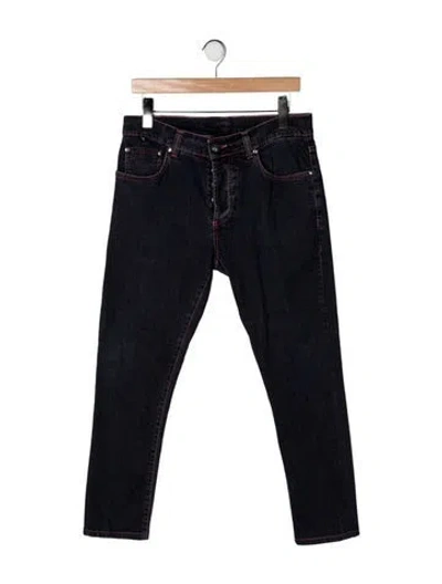 Pre-owned Isaia Slim Fit Jeans In Blue