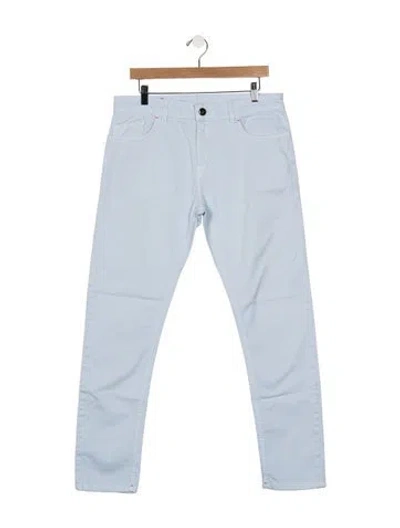 Pre-owned Isaia Slim Fit Jeans In Blue