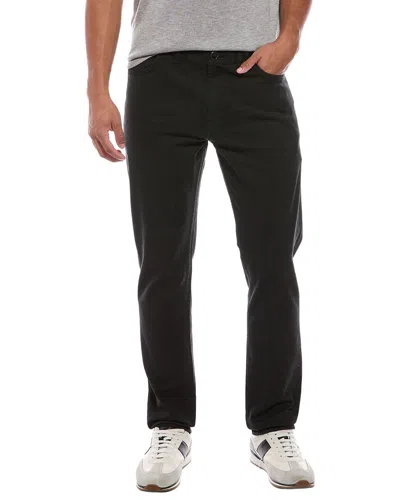 Isaia Slim Straight 5-pocket Pant In Black