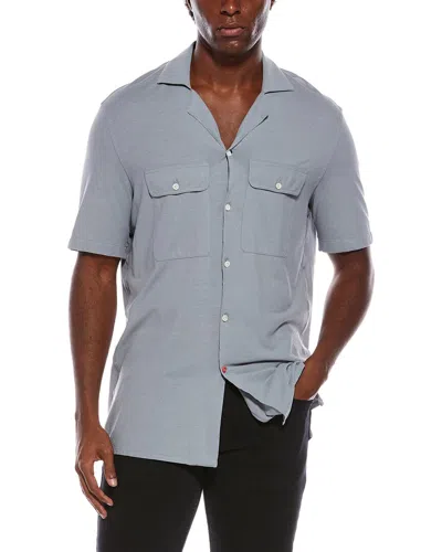 Isaia Sport Shirt In Gray