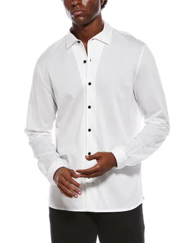 Isaia Sport Shirt In White