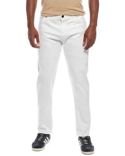 Isaia Straight Jean In White