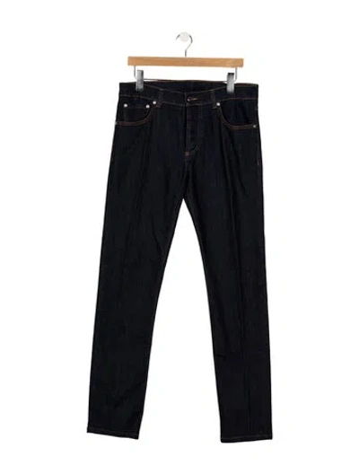 Pre-owned Isaia Straight-leg Jeans In Blue