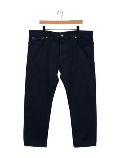Pre-owned Isaia Straight-leg Jeans In Blue