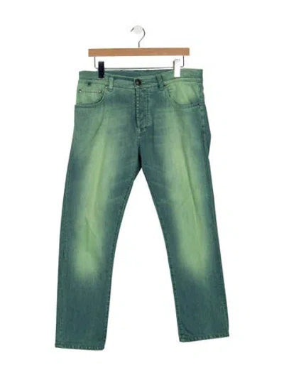 Pre-owned Isaia Straight-leg Jeans In Blue