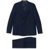 Isaia Checked Suit In Multicolor