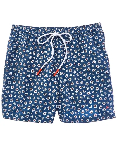 Isaia Swim Short In Blue