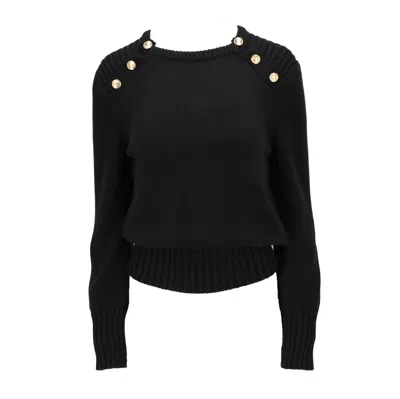 Isaia Womens Black Cardigan
