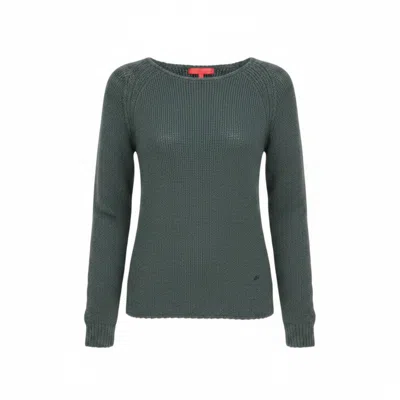 Isaia Womens Dark Green Cardigan