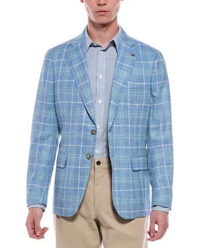 Isaia Wool In Blue