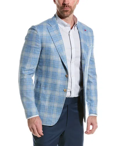 Isaia Wool In Blue