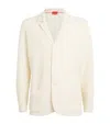 Isaia Wool Cardigan In White