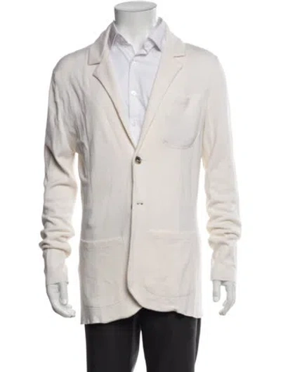 Pre-owned Isaia Wool Jacket In Neutral