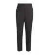 Isaia Wool Sanita Trousers In Gray