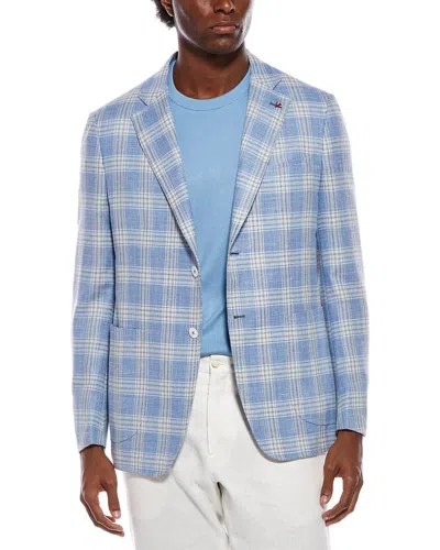 Isaia Wool In Blue