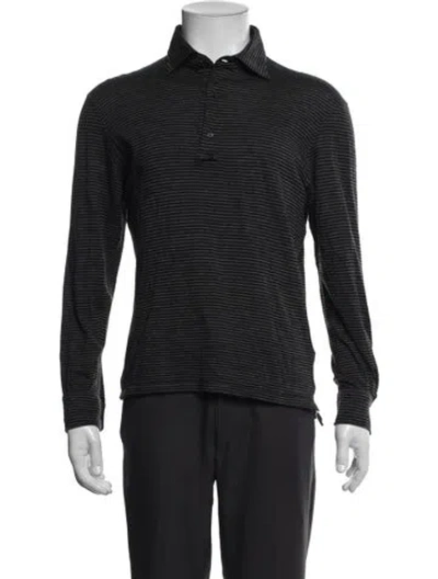 Pre-owned Isaia Wool Striped Shirt In Multi