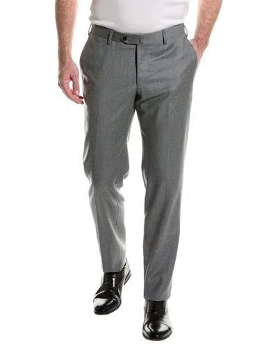 Isaia Wool Trouser In Grey