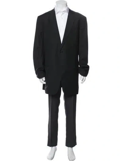 Pre-owned Isaia Wool Two-piece Blazer In Black