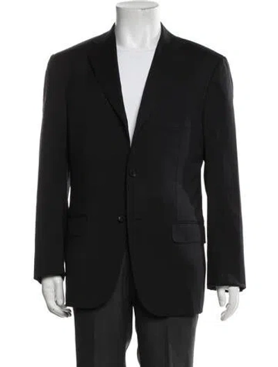 Pre-owned Isaia Wool Two-piece Blazer In Black