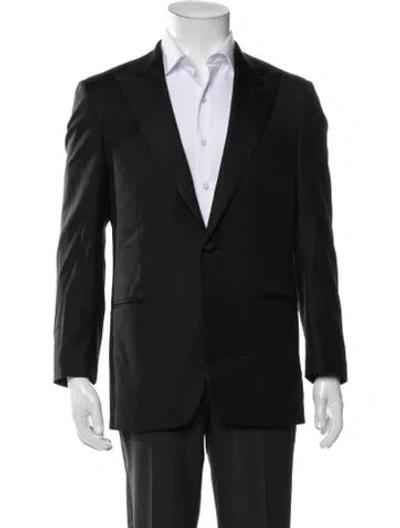 Pre-owned Isaia Wool Two-piece Blazer In Black