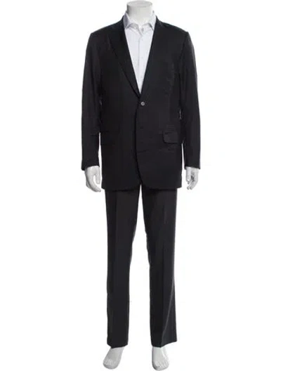 Pre-owned Isaia Wool Two-piece Suit In Black