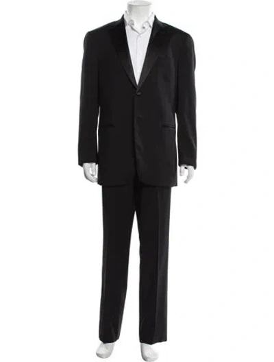 Pre-owned Isaia Wool Two-piece Suit In Black